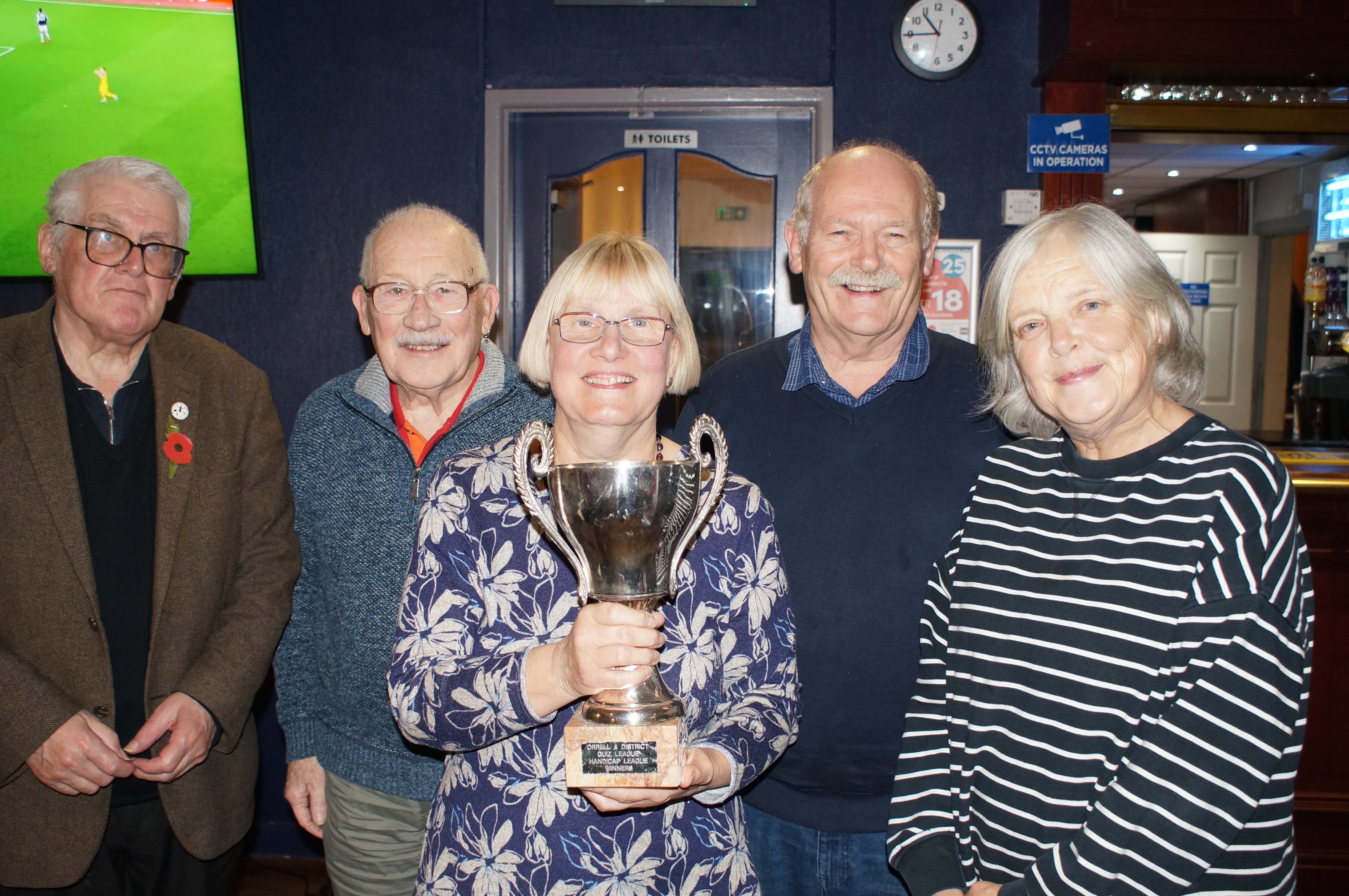 Handicap League Champions - Bryn Labour Club